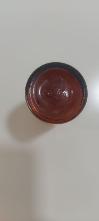 Botella antigua de farmacia