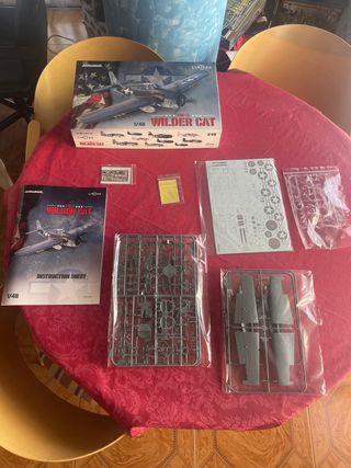 MAQUETA AVIÓN FM-2 WILDER CAT LIMITED EDITION