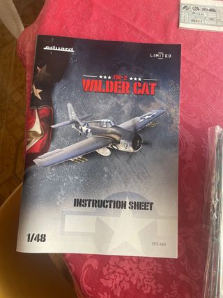 MAQUETA AVIÓN FM-2 WILDER CAT LIMITED EDITION