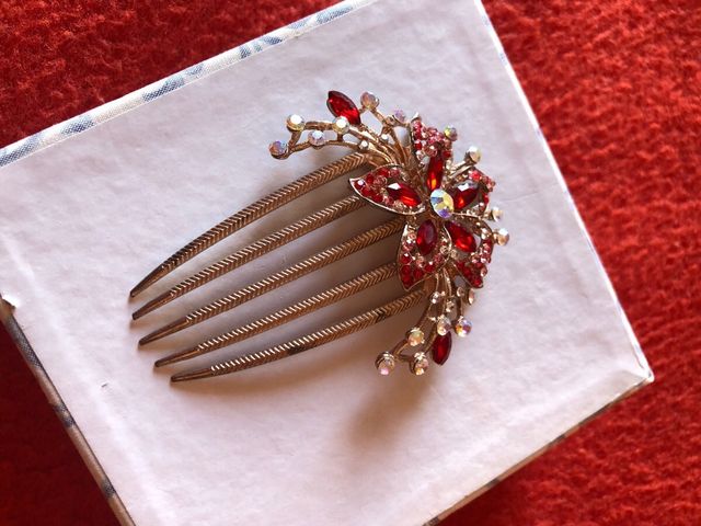 Fermaglio per capelli decorato 