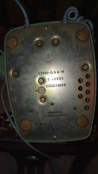 Teléfono Citesa años 60.
