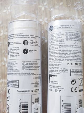 Auriculares SONY originales sin micrófono