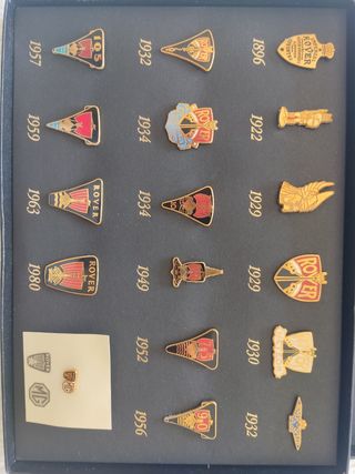Colección pin Rover historicos
