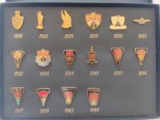 Colección pin Rover historicos
