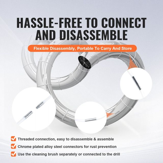 Kit di Spazzacamino per Pulizia di Camino Tubo Lu