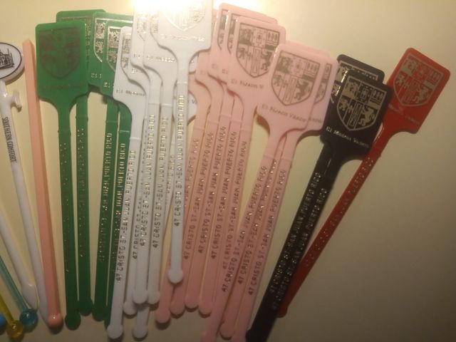 Lote de agitadores para cócteles