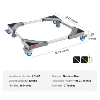 Supporto per lavatrice regolabile Supporto per