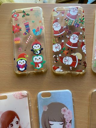 FUNDAS/CARCASAS IPHONE 6/6s NUEVAS A ESTRENAR