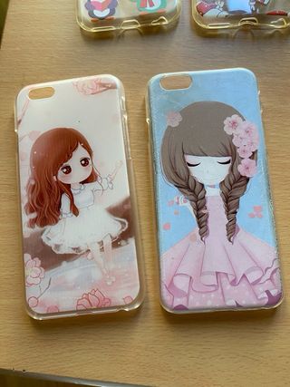 FUNDAS/CARCASAS IPHONE 6/6s NUEVAS A ESTRENAR