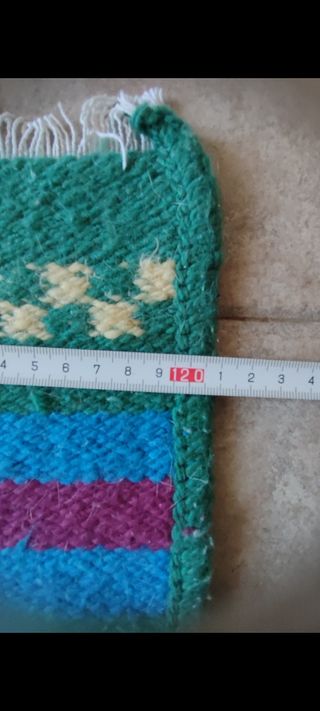ALFOMBRA REVERSIBLE HECHO A MANO 