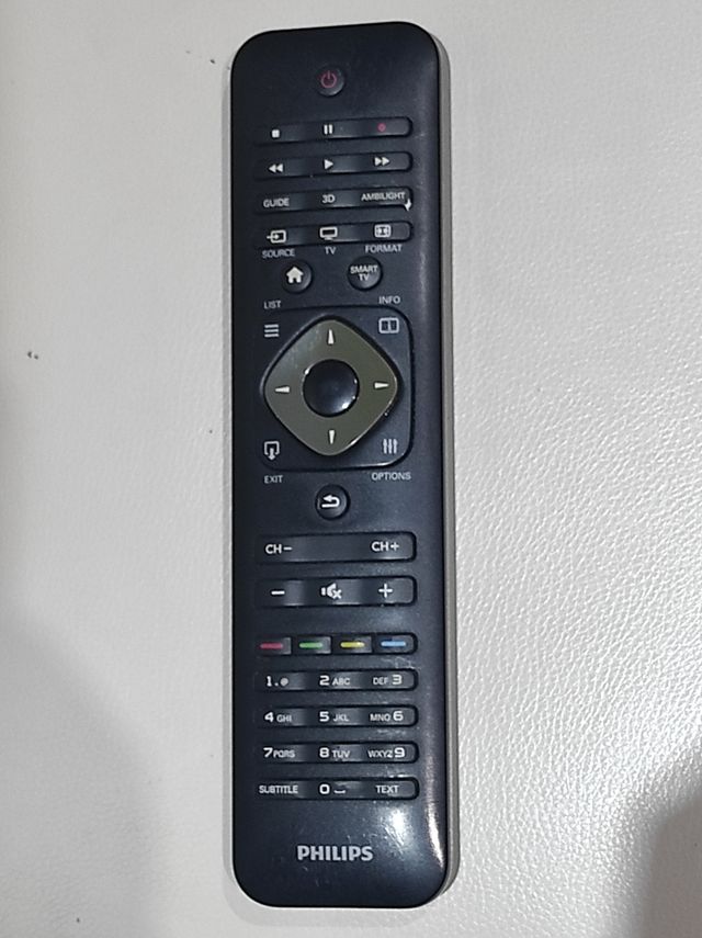 Mando Philips teclado detrás