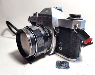 PENTAX SPOTMATIC SP II con Super Takumar 55mm/1:2