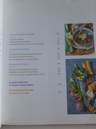 "Qué comer para ganar salud y cómo prepararlo" es