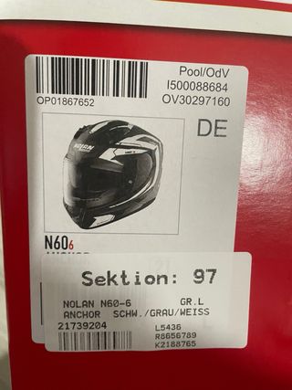 Casco Moto Nolan negro