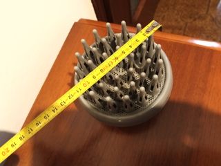 Diffusore per Asciugacapelli grigio, diametro 48mm