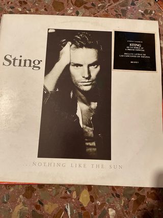 Vinilo sting- nothing like the sun,doble lp