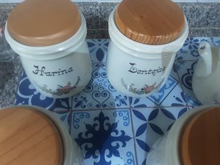 Juego de Tarros de Cocina vintage