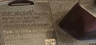 Lote 6 cargadores NOKIA