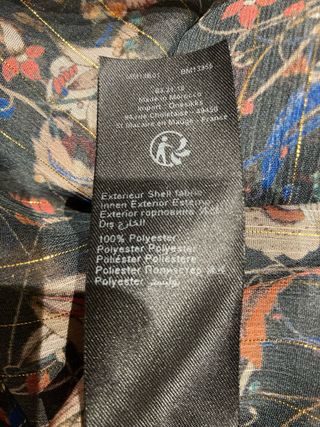 Blusa estampada semi transparente IKKS