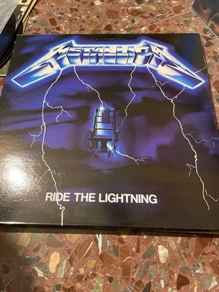 Metallica -Ride the lighning vinilo