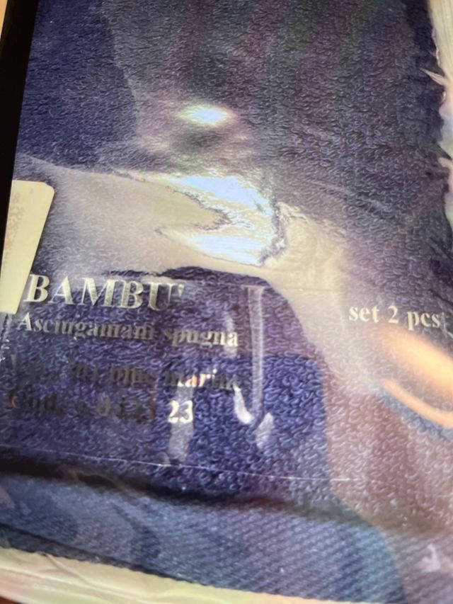 Tru trussardi home set bagno spugne