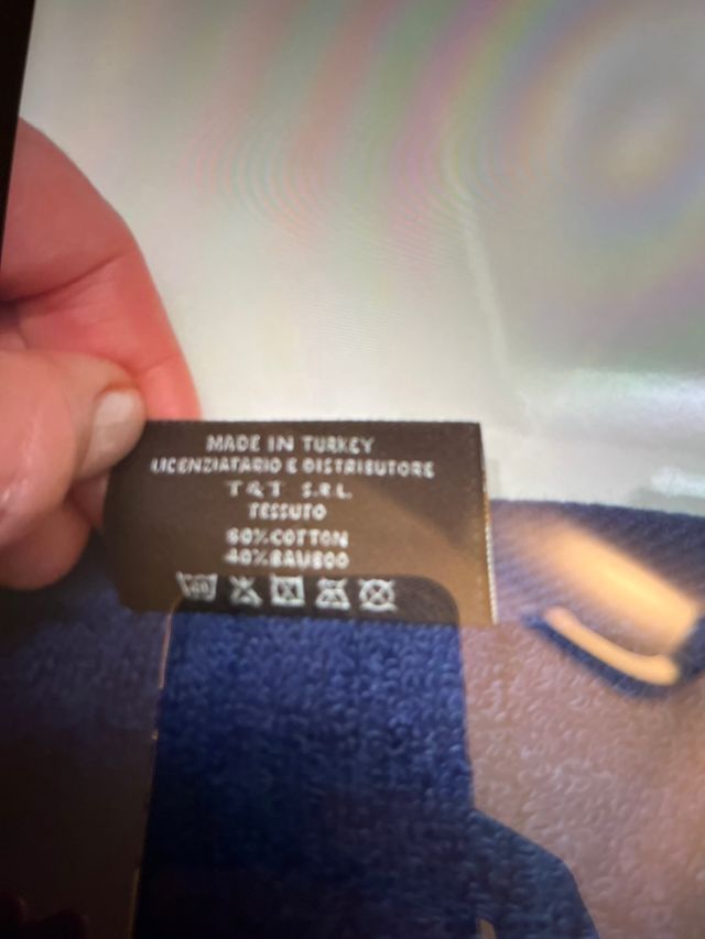 Tru trussardi home set bagno spugne