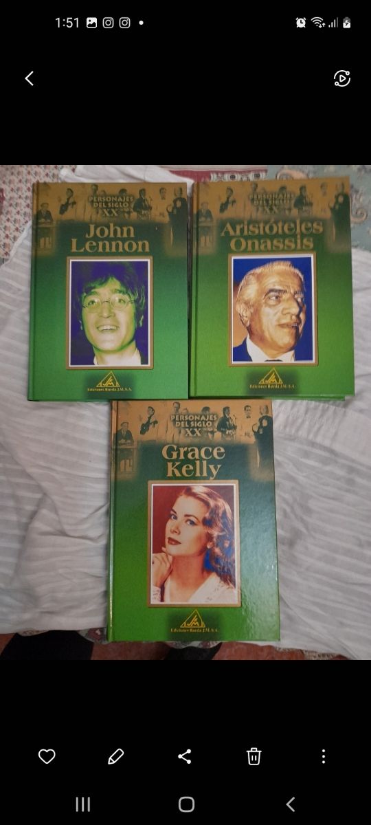 LIBROS grandes biografías y personajes