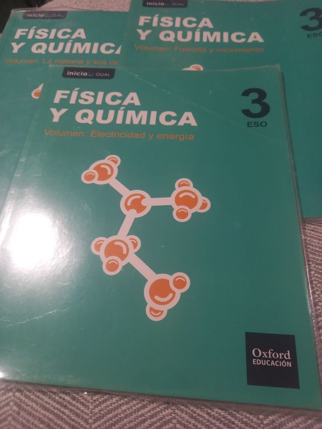 Libro fisica y Química 3 eso