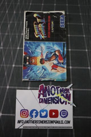 STREET FIGHTER II MEGADRIVE COMPLETO