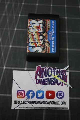 SUPER STREET FIGHTER II MEGADRIVE COMPLETO