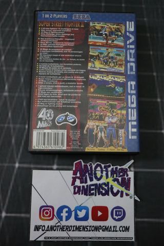 SUPER STREET FIGHTER II MEGADRIVE COMPLETO