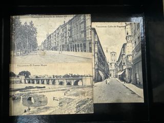 Postales antiguas calles Valladolid precio unidad