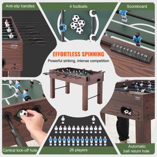 Tavolo da gioco da calcio balilla da 55 pollici d