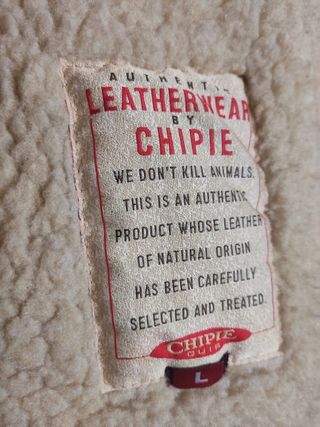 chaqueta mujer ante y borrego Chipie . talla L.