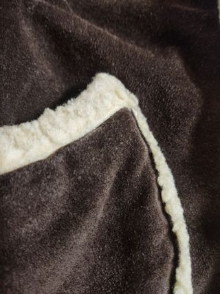 chaqueta mujer ante y borrego Chipie . talla L.