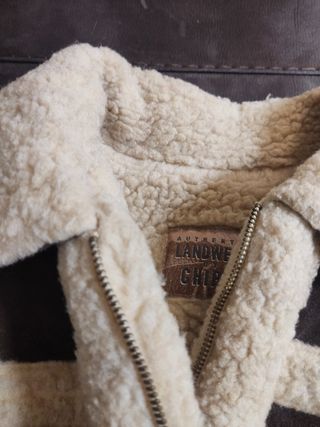 chaqueta mujer ante y borrego Chipie . talla L.