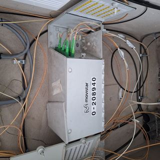 Reparación fibra óptica