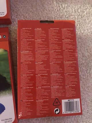 17 almohada hinchables