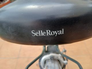 Bicicleta vintage holandesa ruedas hibri