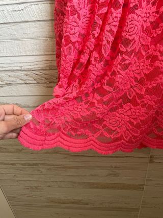 Blusa mujer boho fucsia