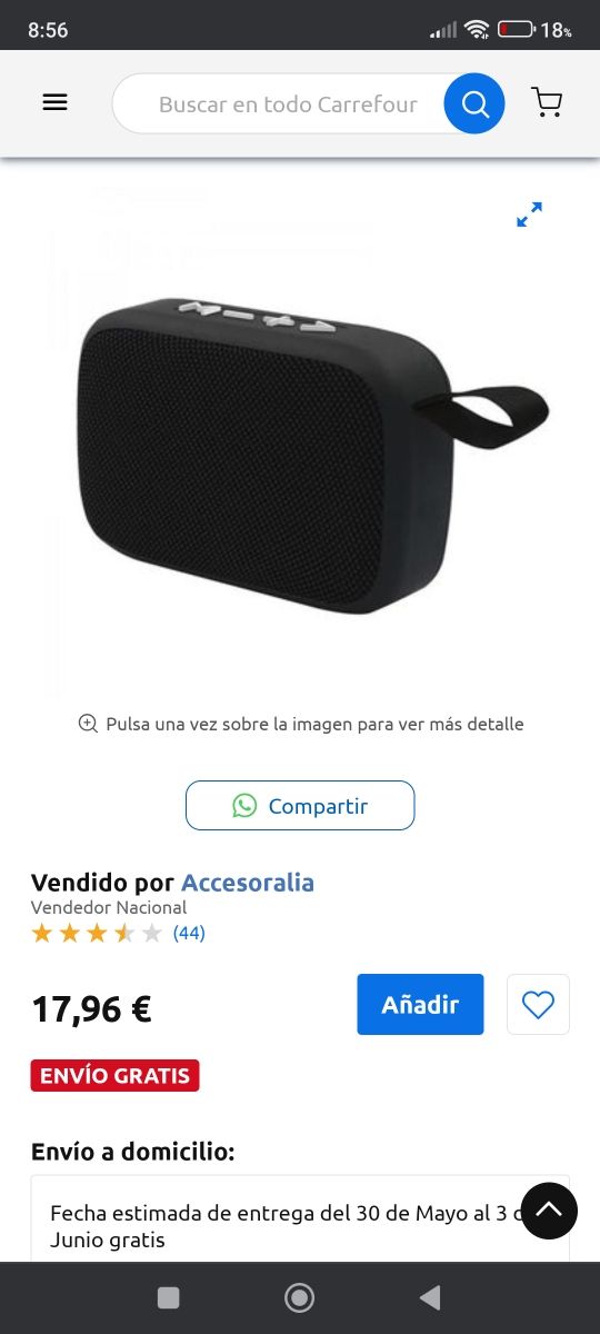 ALTAVOZ SIN ESTRENAR!!!