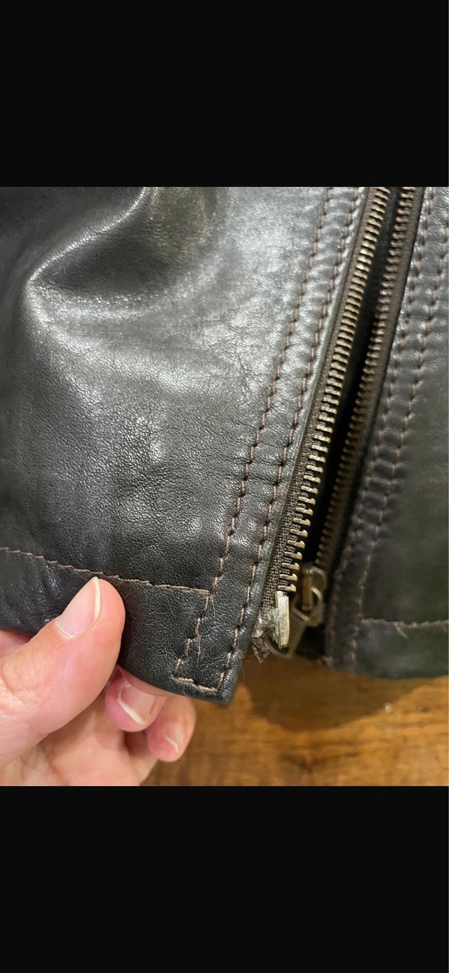 Cazadora cuero Blauer