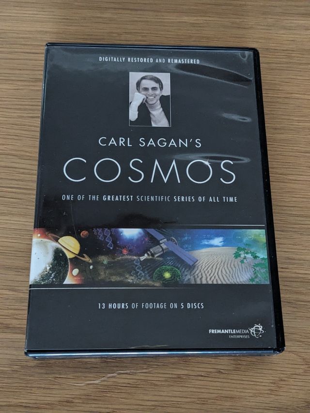 Serie Cosmos Carl Sagan DVD (Inglés)