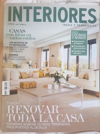 Revistas decoración.