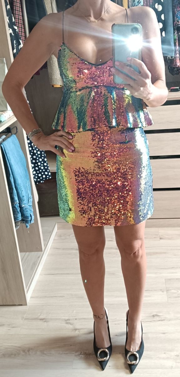 Vestido Mini Lentejuelas