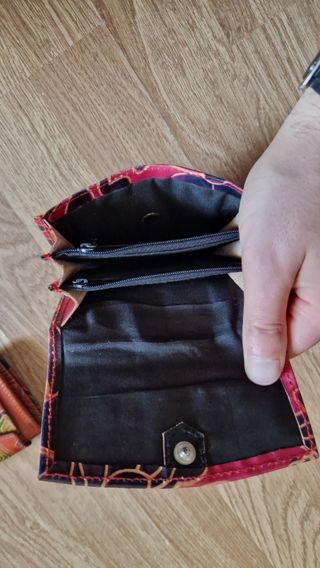 Cartera cuero