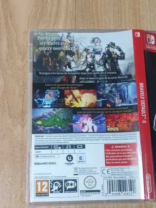 Bravely default II switch pal fra