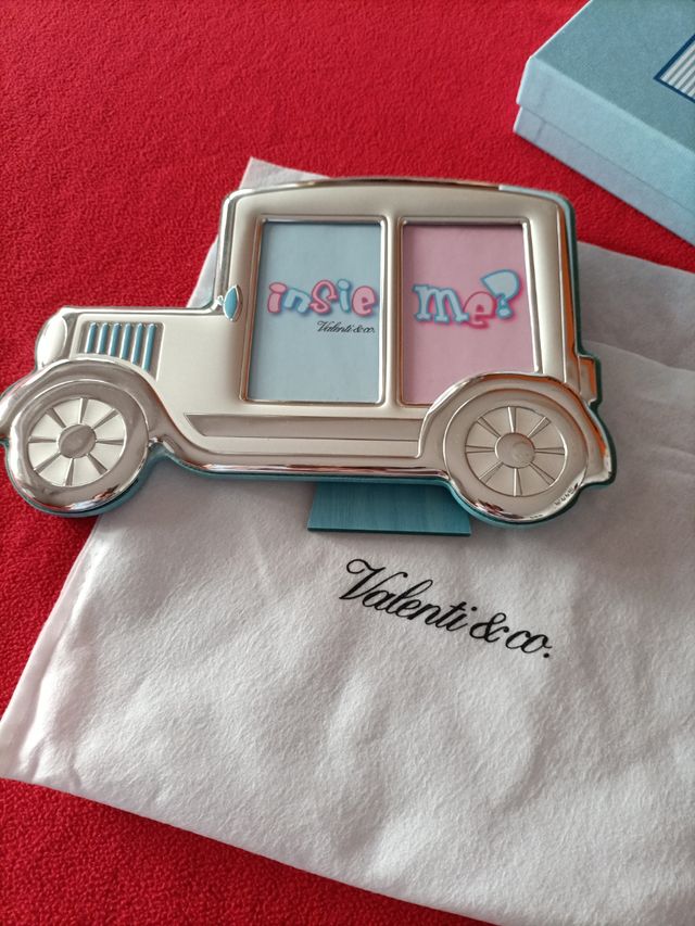 Marco plata fotos bebé 