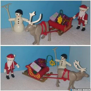 Playmobil: Trineo de Papá Noel en camino!