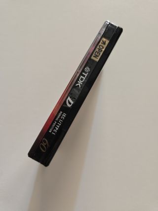 Cassette TDK 60 min precintado